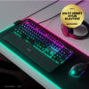 SteelSeries Apex 5 Hybrid Blue Türkçe RGB Mekanik Gaming Klavye - Görsel 3